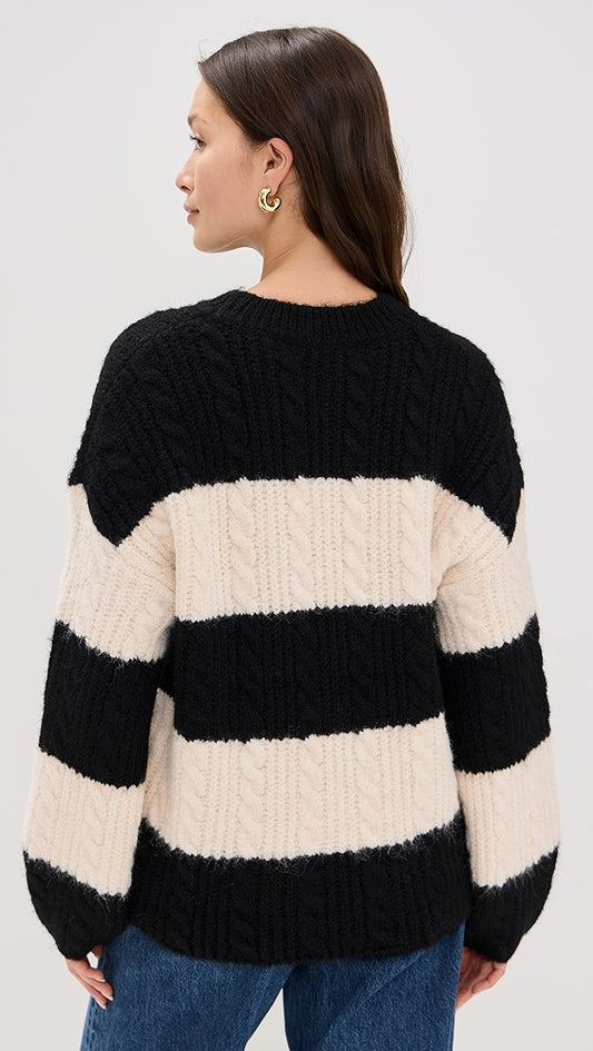 Striped Chunky Sweater